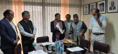 Interaction with Consulate General of Nepal to India Mr. Eshor Raj Poudel