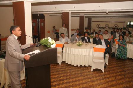 Interaction with H.E. Shri Sunil B. Thapa, Minister for Commerce & Supplies” on 30th April 2014