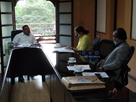 Meeting With CEO of Nepal Tourism Board