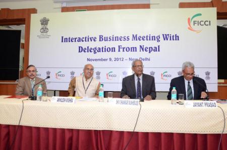 Nepalese Business Delegation to New Delhi- Nov 6-10, 2012