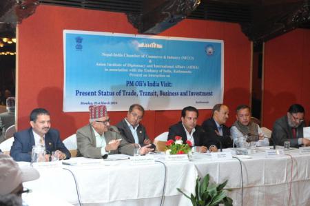 PM Oli's India Visit; Present Status of Trade, Transit, Business and Investment