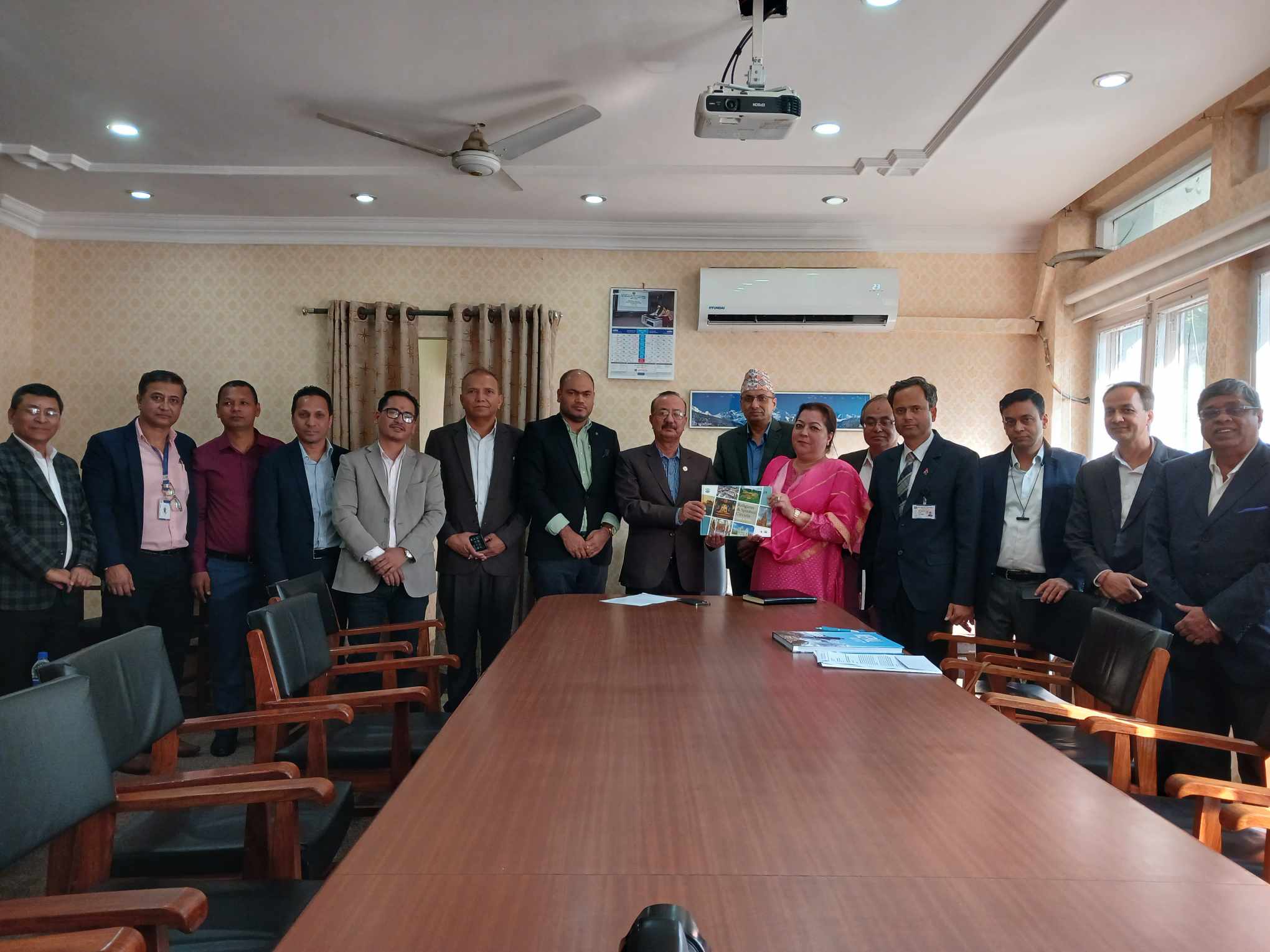 Nepal-India Chamber of Commerce & Industry (NICCI) meets Industry Minister Rizal for an advocacy for the Revival of Contract Manufacturing Provisions in Nepal