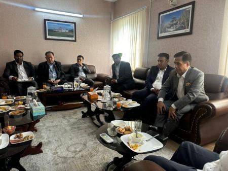 Deputy PM Hosts Breakfast Meeting with Indian MNCs in Nepal