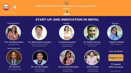 webinar on Startup and Inovation in Nepal