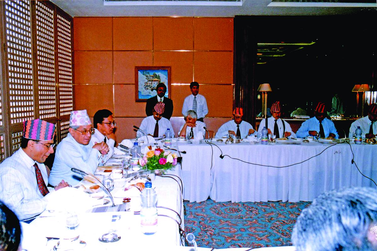 NICCI, FNCCI, CII and Bi-national CCIs of Nepal Luncheon Round table Interaction meeting.