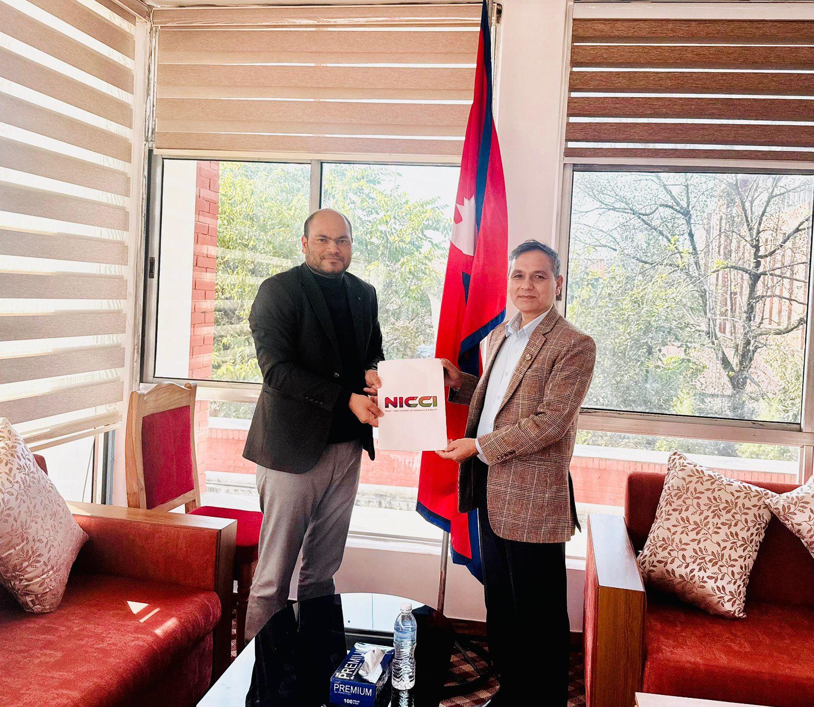 NICCI urges strict monitoring of unauthorised trade along Nepal–India...